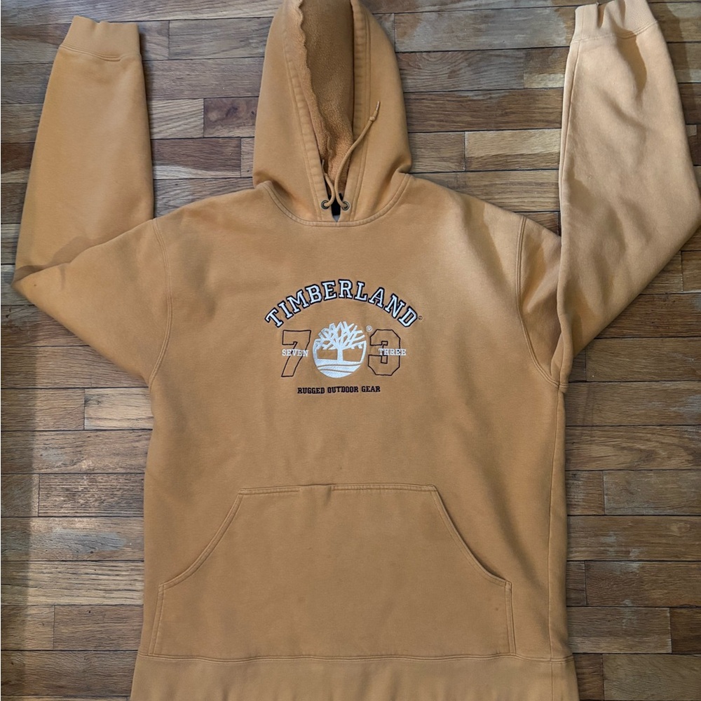 Timberland Men’s Crewneck Hoodie - Caramel